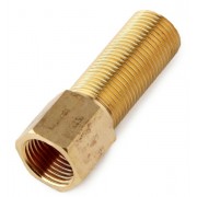 Brass long male socket